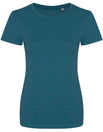 EA001F AWDis dames Cascades Organic Tee ink blue