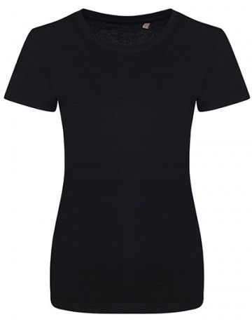 EA001F AWDis dames Cascades Organic Tee jet black