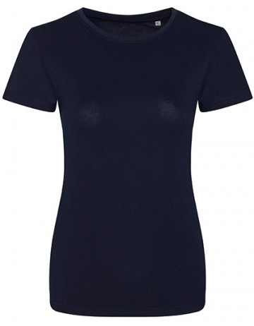EA001F AWDis dames Cascades Organic Tee navy