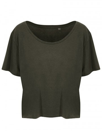EA002F AWDis dames DainTree Viscose Tee fern green