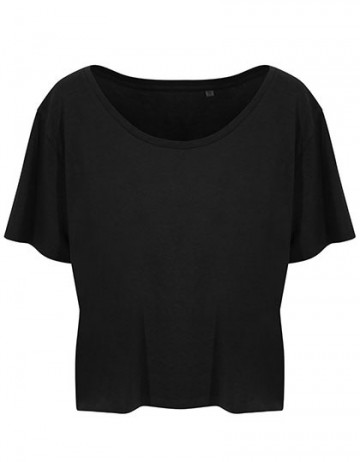 EA002F AWDis dames DainTree Viscose Tee jet black