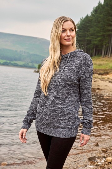 EA080 AWDis Iguazu duurzame gebreide hoodie