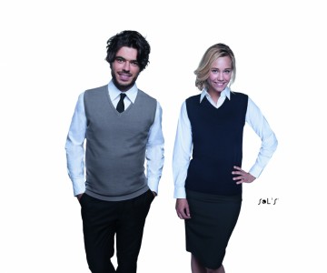 00591 Sol's Gentlemen unisex spencer mouwloos