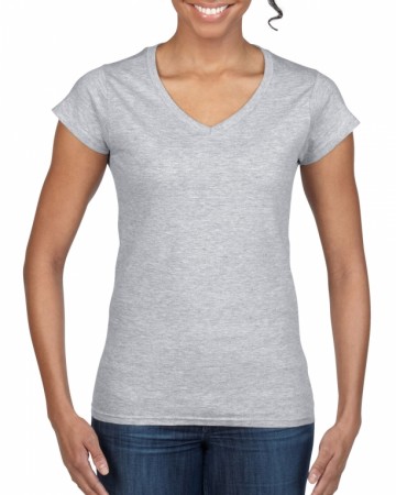 Gildan Softstyle T-shirt met V-hals