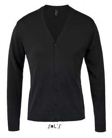 90011 Sol's Golden V-Neck gebreid heren vest