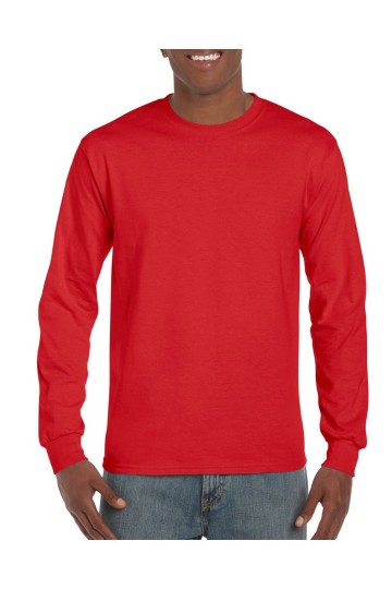 H400 Gildan Hammer™ T-Shirt LS 1655 scarlet rood