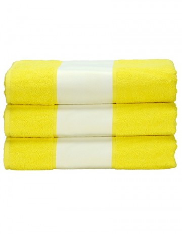 ARTG SUBLI-Me® handdoeken 5 maten AR080 t/m AR087 Helder geel