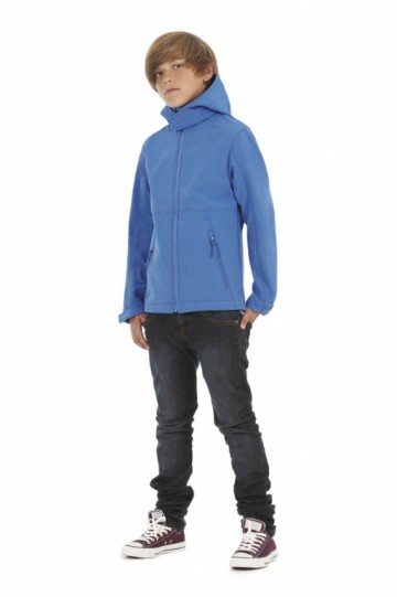B&C Hooded Softshell Kids