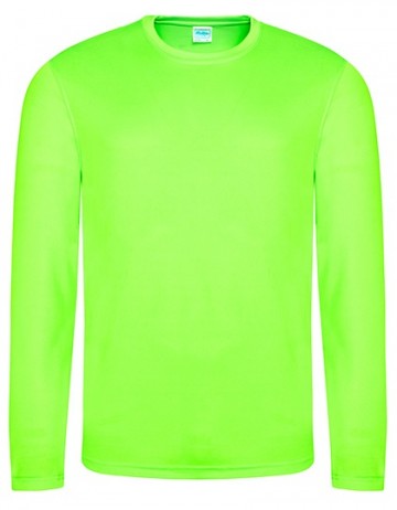 JC002 Long Sleeve Cool T electric groen