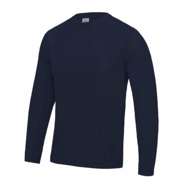 JC002 Long Sleeve Cool T Nieuw frans marineblauw
