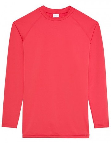 JC018 AWDis Cool Base Layer met LM vuurrood