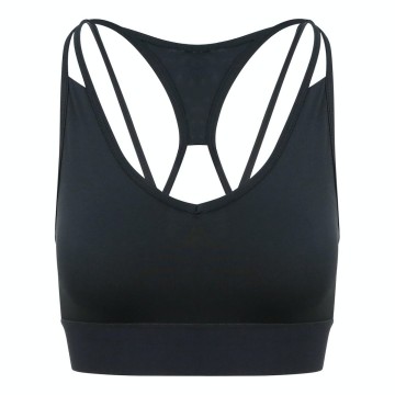 AWDIS Dsames Cross Back Crop Top jet zwart