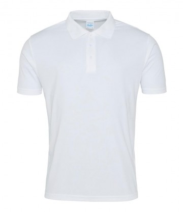 JC021 AWDis Smooth polo artic wit
