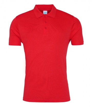 JC021 AWDis Smooth polo vuurrood