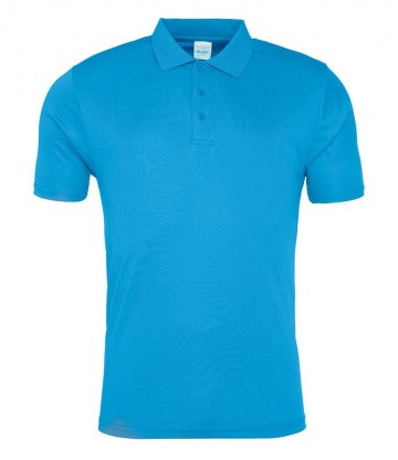 JC021 AWDis Smooth polo saffierblauw