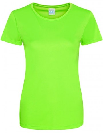JC025 AWDis dames Cool Smooth T electric green