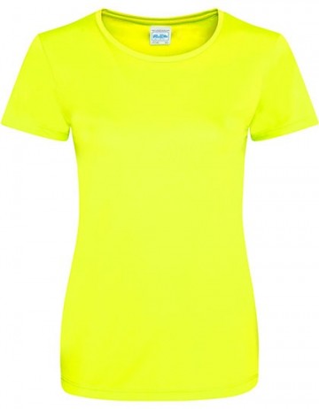 JC025 AWDis dames Cool Smooth T electric yellow