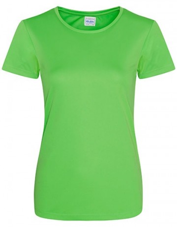 JC025 AWDis dames Cool Smooth T lime green