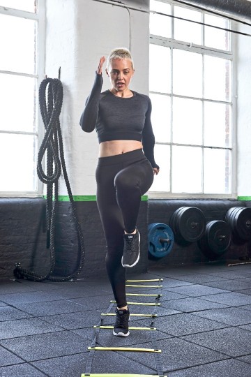 JC039 AWDis dames Crop T met LM