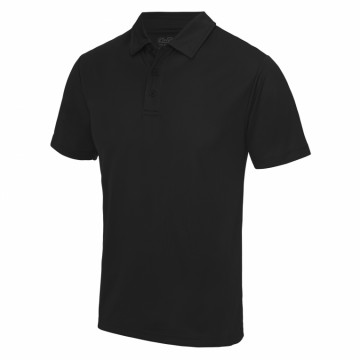 JC040 Cool polo Jet zwart