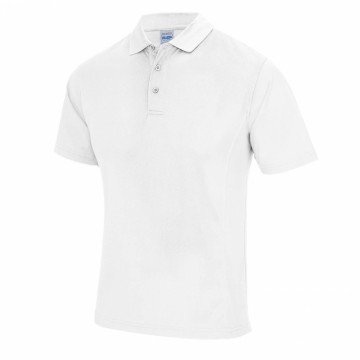 JC041 SuperCool Performance Polo Artic wit