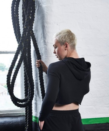 JC054 AWDis dames Cross Back Hoodie