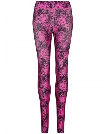 JC077 AWDis dames Cool printed Legging speckled pink