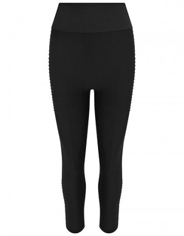 JC167 AWDis dames Cool naadloze legging jet black