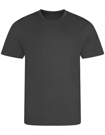 JC201 AWDis mannen recycled Cool T-shirt charcoal solid