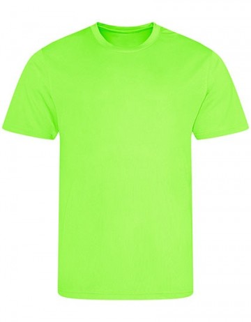 JC201 AWDis mannen recycled Cool T-shirt electric green