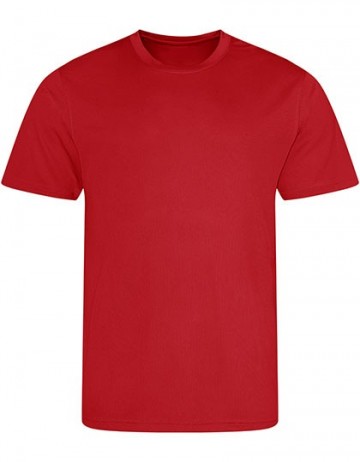 JC201 AWDis mannen recycled Cool T-shirt fire red