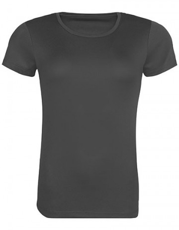 JC205 AWDis dames recycled Cool T-shirt charcoal solid