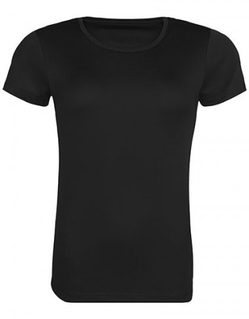 JC205 AWDis dames recycled Cool T-shirt jet black