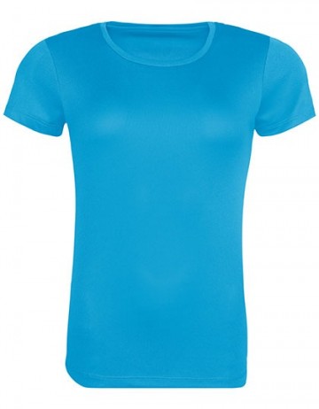 JC205 AWDis dames recycled Cool T-shirt sapphire blue