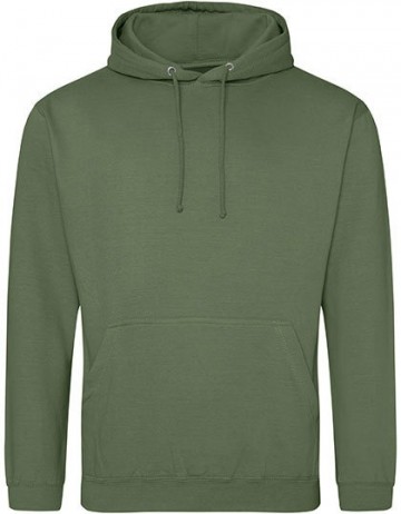 JH001 AWDis College Hoodie aardegroen 0