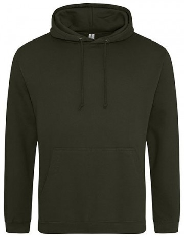 JH001 AWDis College Hoodie combat groen