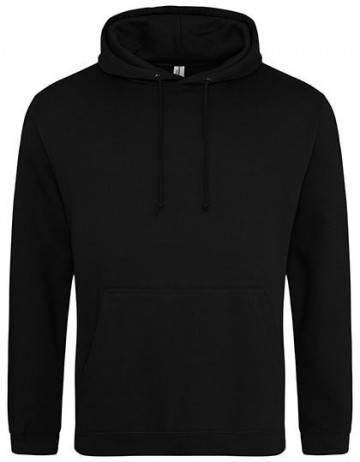 JH001 AWDis College Hoodie diep zwart