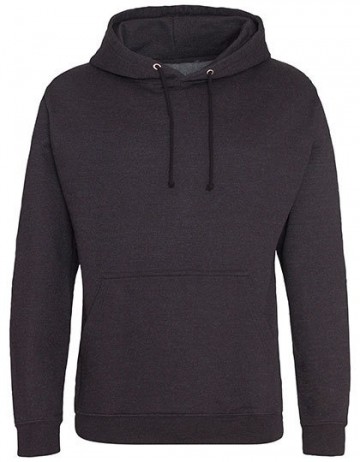 JH001 AWDis College Hoodie zwart rook