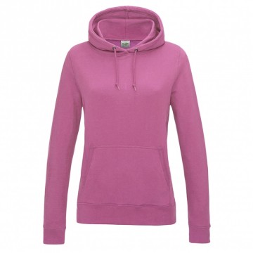 JH001F AWDis Women´s College Hoodie Candyfloss roze