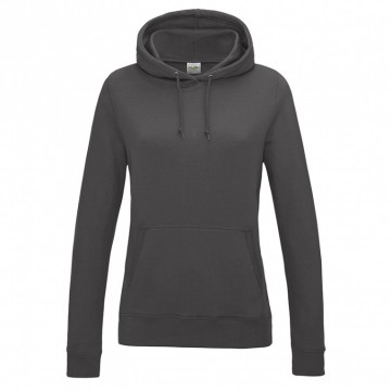 JH001F AWDis Women´s College Hoodie Houtskool grijs