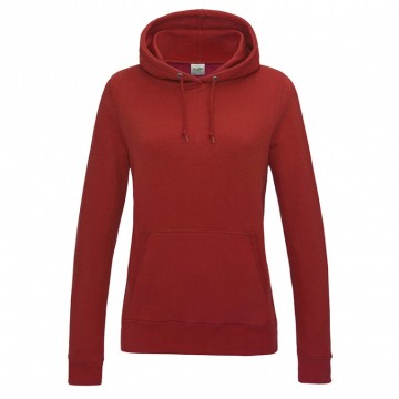 JH001F AWDis Women´s College Hoodie Vuurrood