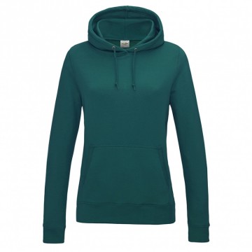 JH001F AWDis Women´s College Hoodie Jade groen
