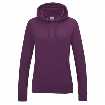 JH001F AWDis Women´s College Hoodie Pruimen rood