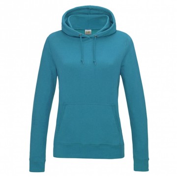 JH001F AWDis Women´s College Hoodie Turkooise surf