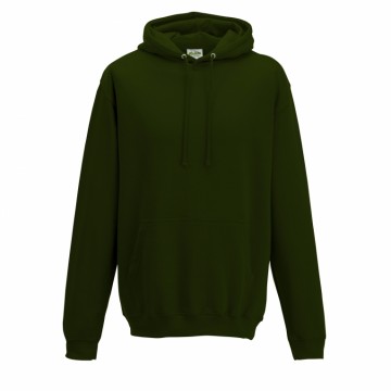 JH001 AWDis College Hoodie Bosgroen