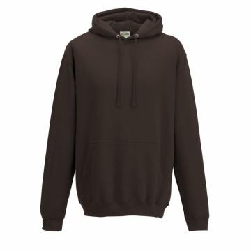 JH001 AWDis College Hoodie Hete chocloade bruin