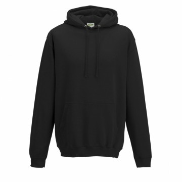 JH001 AWDis College Hoodie Jetzwart