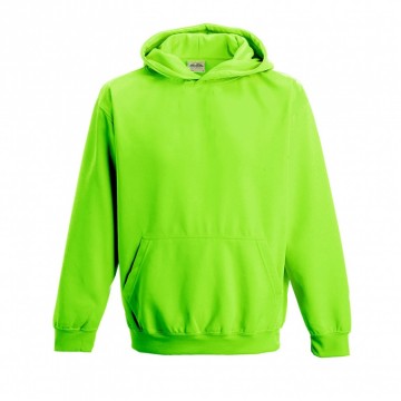 JH004J Kids Electric Hoodie Electric groen