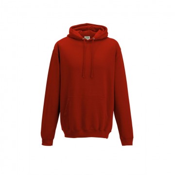 JH006 AWDis Sport Polyester Hoodie vuurrood