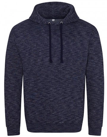 JH012 AWDis Cosmic Blend Hoodie cosmic navywhite